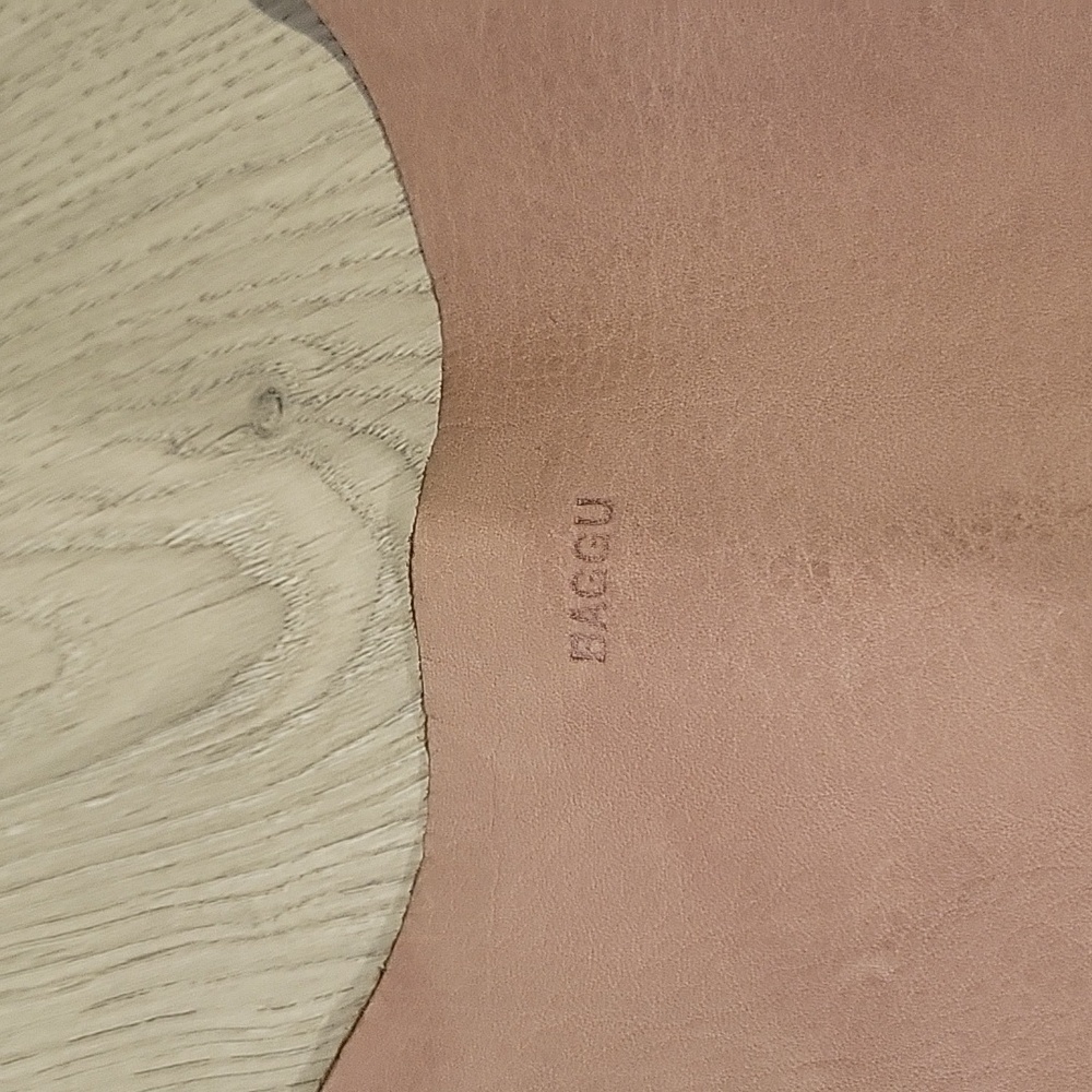 Baggu Milled Leather Tote Bag - Picture 4 of 9